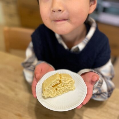 子どもと一緒に作りました。
ごちそうさまでした(^^)